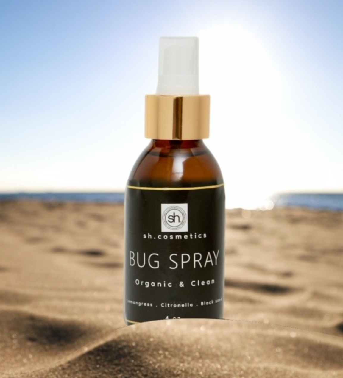 new product launch -natural bug spray - shcosmetics