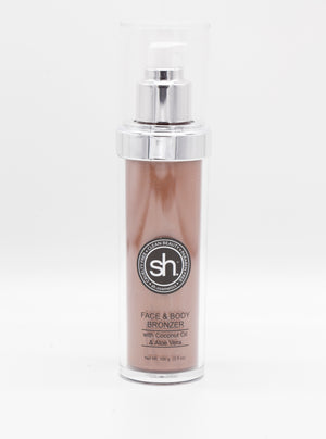 liquid bronzer-face and body