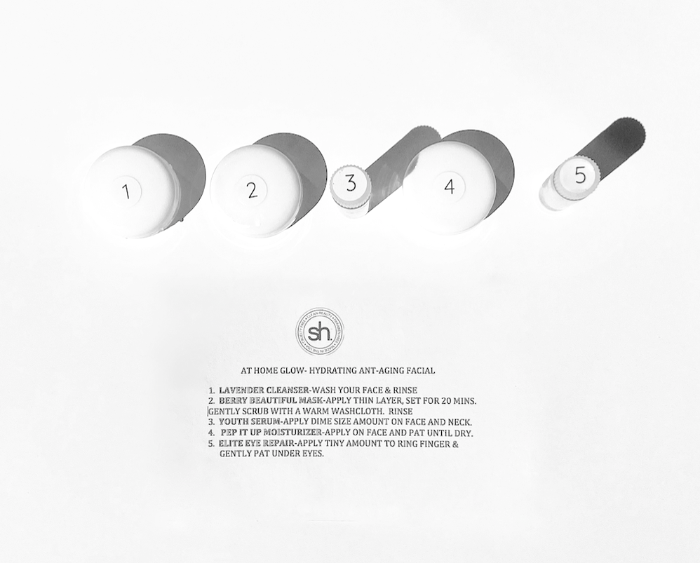 glow anti-aging hydrating facial kit