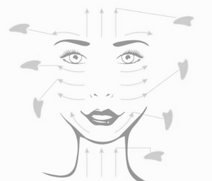 rose quartz gua sha ritual set customizable by serum.